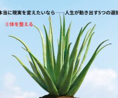 本当に現実を変えたいなら——人生が動き出す5つの選択②体を整える